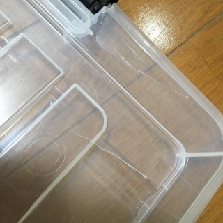 差し上げます★衣装ケース・プラスチック収納ケース  小の画像
