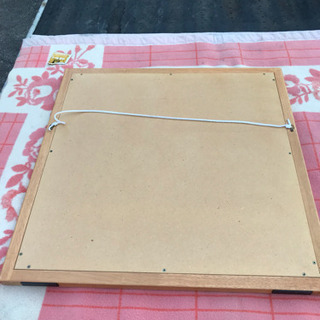 壁掛け 正方形ミラーの画像