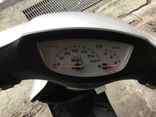 【引き取り先が決まりました】値下げ！　ライブディオⅡ型初期　奇跡の個体♪　状態良し！　すぐ乗れます