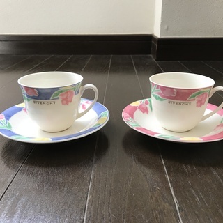 GIVENCHY コーヒーカップ＆ソーサー　2客セット【未使用美...