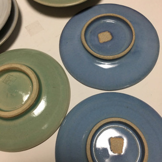 手焼き中皿6枚セットの画像