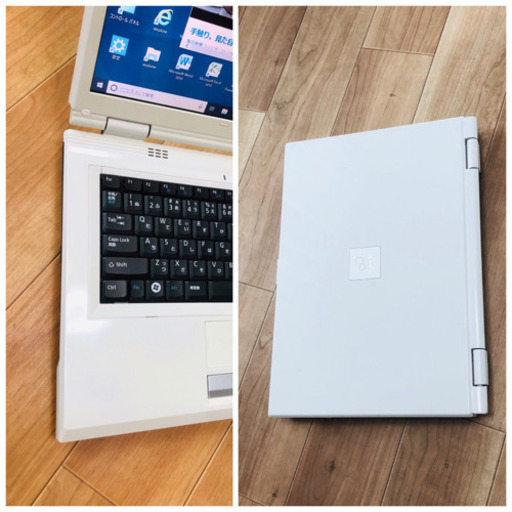 ⬛️富士通 BIBLO 15.4インチ/Core2 T8100/4GB/320GB/Win10pro/Office他多数