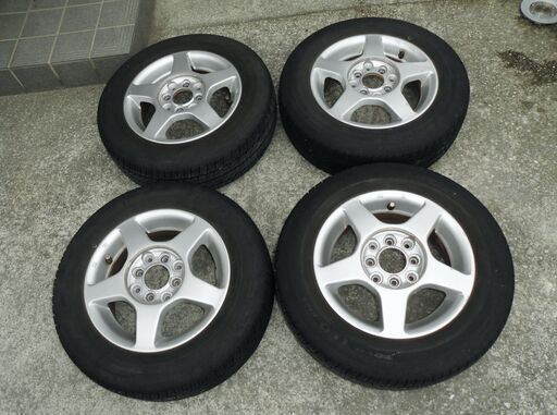 13インチ アルミホイール セット　165/70R13