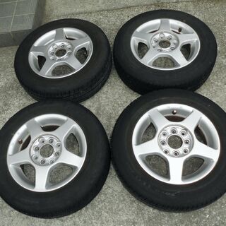 13インチ アルミホイール セット　165/70R13  