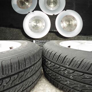 13インチ アルミホイール セット　165/70R13  の画像