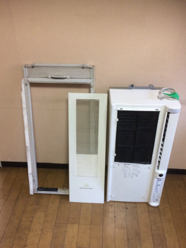窓枠冷暖房エアコン  MORITA MAC-HR18PA  2011年式  残り二台