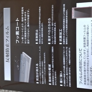  Xperia XZ Premium (SO-04J) 液晶保護フイルム 反射防止　新品の画像