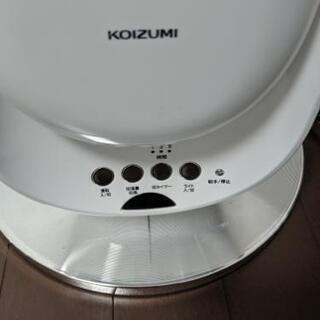 アロマ付き加湿器　KOIZUMI　リモコン付きの画像