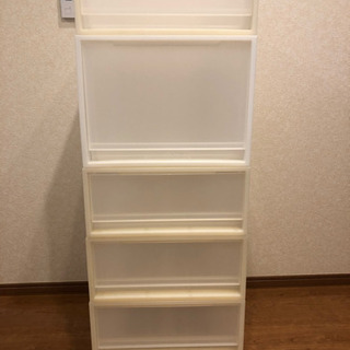 値下げしました。無印の収納ボックス（バラ売りです）の画像