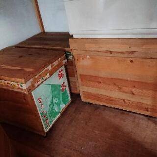 【売却済み】昭和レトロ 茶箱の画像