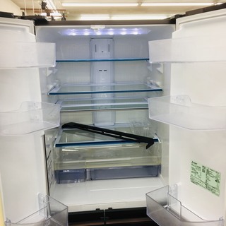 三菱 6ドア冷蔵庫 MR-WX52C-BR