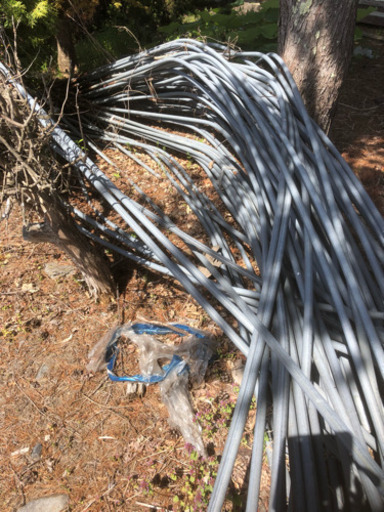 ビニールハウスの中古アーチパイプ