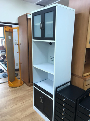 リサイクルサービス八光 田上店 配達・設置OK】ホワイト＆ブラウン