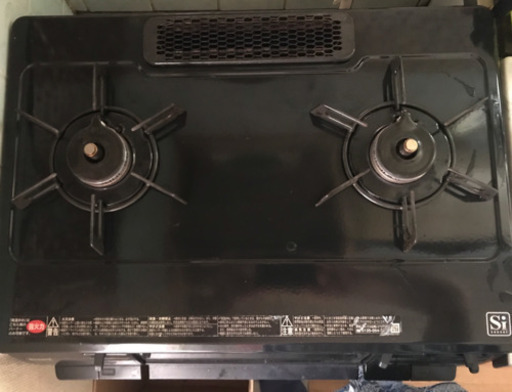 ✴︎リンナイガスコンロ／グリル両面焼き／ごはん、お粥も炊ける／