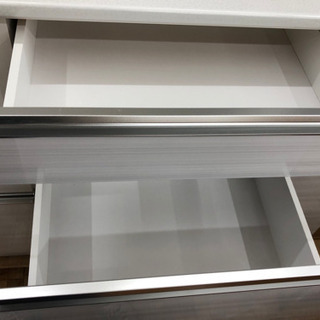 【大川 入江木工】レンジボード レンジ台 食器棚 キッチンボード 幅146×奥行48cm