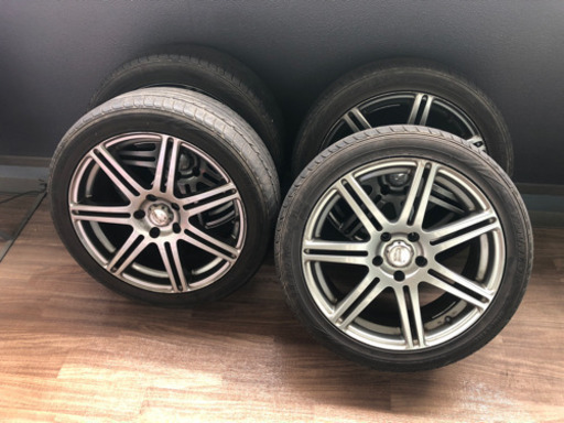 社外品 18インチアルミホイール(タイヤ付き)