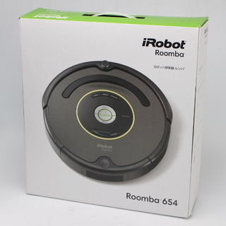 547)【新品未開封品】iROBOT ロボットクリーナー ルンバ654 チャコール R654060 お掃除ロボット Roomba 