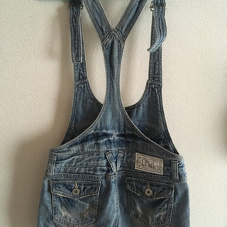 デニム・サロペットCECILの画像