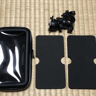 新品！バイク、自転車用　防水防塵スマホホルダーの画像