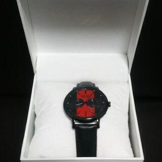 レア  新品  腕時計  メンズ  レッド  ブラックの画像