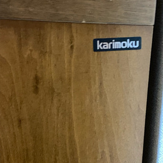 カリモク 食器棚 引き取り歓迎 6月8日まで