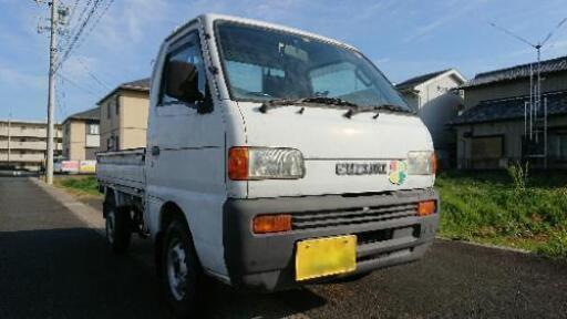 スズキ キャリイ　軽トラ 車検32年10月迄！ スズキ キャリイ トラック 軽トラ DD51T 5MT 4WD