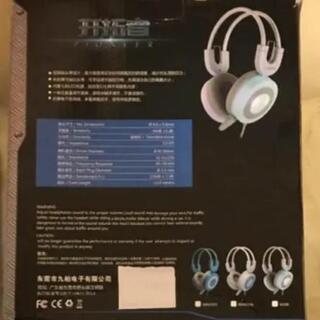 ヘッドホン　ゲーミングヘッドホン　新品未使用の画像