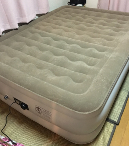 エアベッド ダブルベッド 電動ポンプ接続済 「訳あり家具」