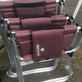スノーピーク ビンテージチェア3脚まとめての画像