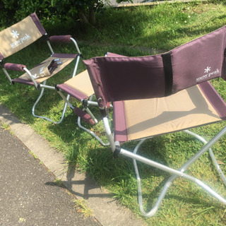 スノーピーク ビンテージチェア3脚まとめての画像