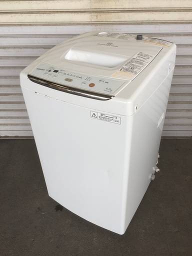 東芝 全自動洗濯機 AW-42ML ホワイト 2013年製