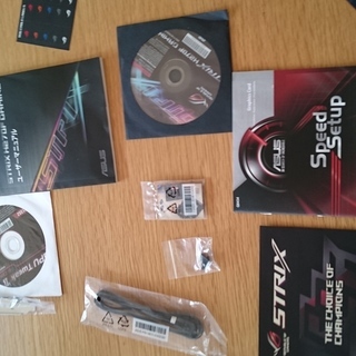 i5-7600k + H270F Strix mother board + heat-sinkの画像