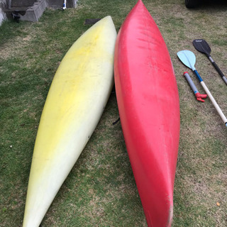 シーカヤック 赤い方の画像