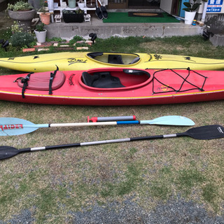 シーカヤック 赤い方の画像