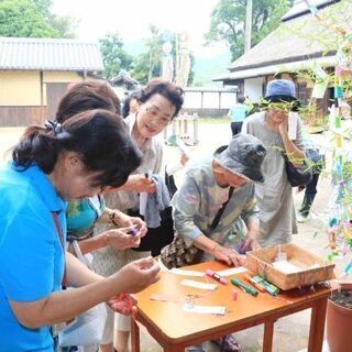 令和の風に靡く七夕飾りと郷土アート三人展 - 姫路市
