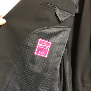漆黒ブラックスーツ★美品！の画像