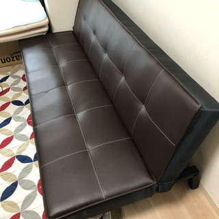 ソファベッドあげますの画像