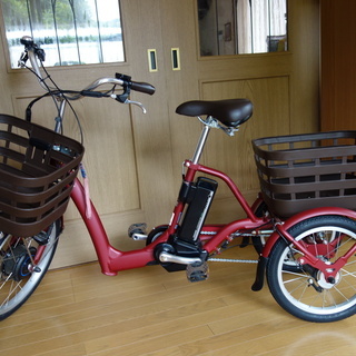  電動アシスト自転車（三輪）ブリヂストン 2018年モデル　フロ...