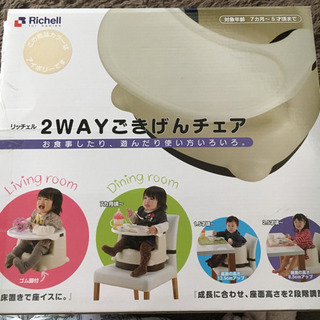 リッチェル 2wayごきげんチェアの画像