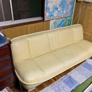 【無料】ソファーベッド(180cm×100cm×20〜30cm) 