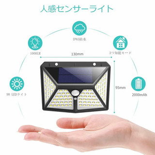 新品！人感センサーライトの画像