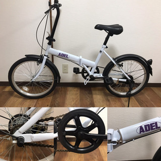 未使用品 SAIMOTO ADEL200 折りたたみ自転車 の画像