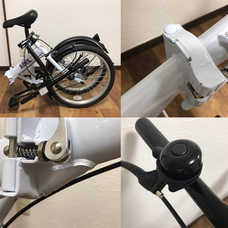 未使用品 SAIMOTO ADEL200 折りたたみ自転車 の画像