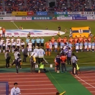 サッカー観戦