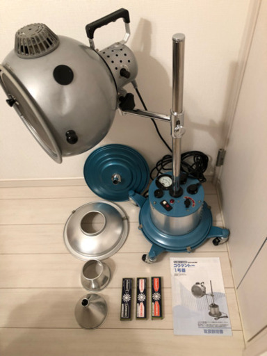 コウケントー1号機 キャスター・集光器付 オマケのカーボンと説明書も付いてます