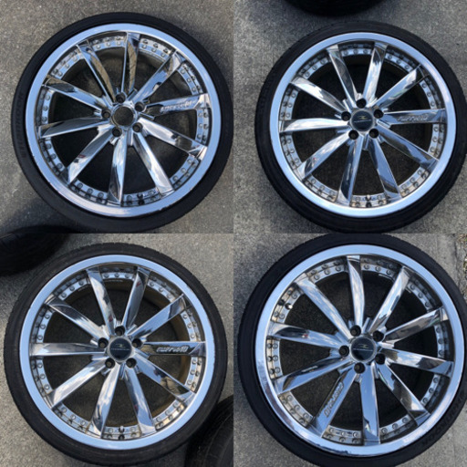 値下げ中☆美品☆.*FLEDERMAUS CUERVO10 （フレーダーマウス　クエルボテン） タイヤホイール　19インチ