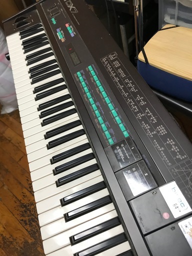 YAMAHA DX7 シンセサイザー カートリッジ付き