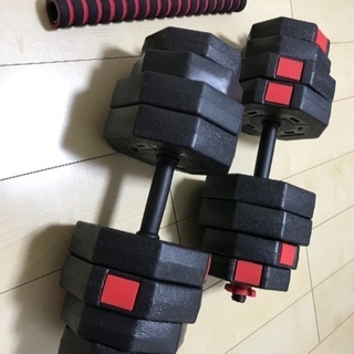 (取引中)バーベルにもなるダンベル片方20kg