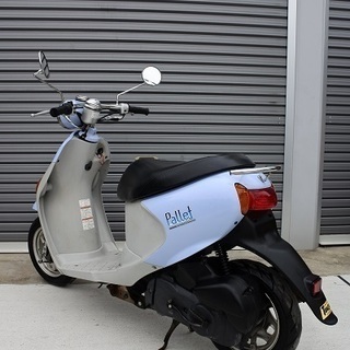 格安！実働！スズキ・レッツ4　パレット　安心の4サイクル・フューエルインジェクション車　盗難防止警報付き？セル始動、灯火類OK！！の画像