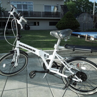 HUMMER(ハマー)折畳み自転車(６段変速)